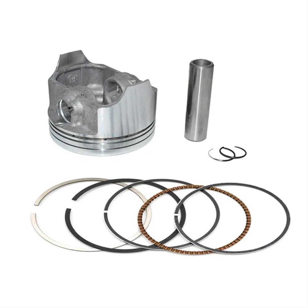 Kolbenringsatz Compatible with Motorradmotoren, 78 mm Bohrung, kompatibel mit KLX250 1993–2018, KLX300 1996–2007, KLX 250 300 von TREUQM