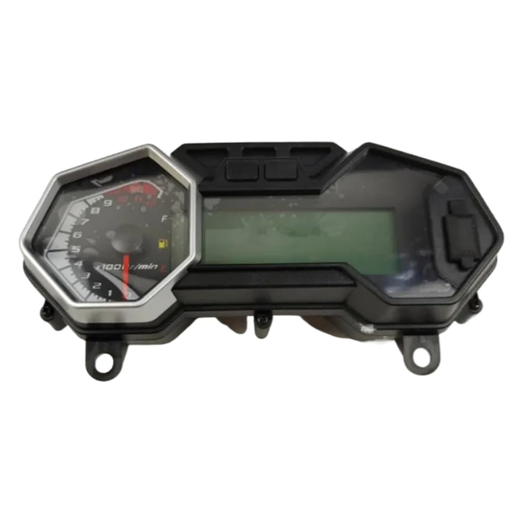 Motorrad-Tachometer- und Drehzahlmesser-Messgerät-Cluster, kompatibel mit 150 cc 200 cc ZS150-51 ZS200-51 RX1 RX1S(No ABS) von TREUQM