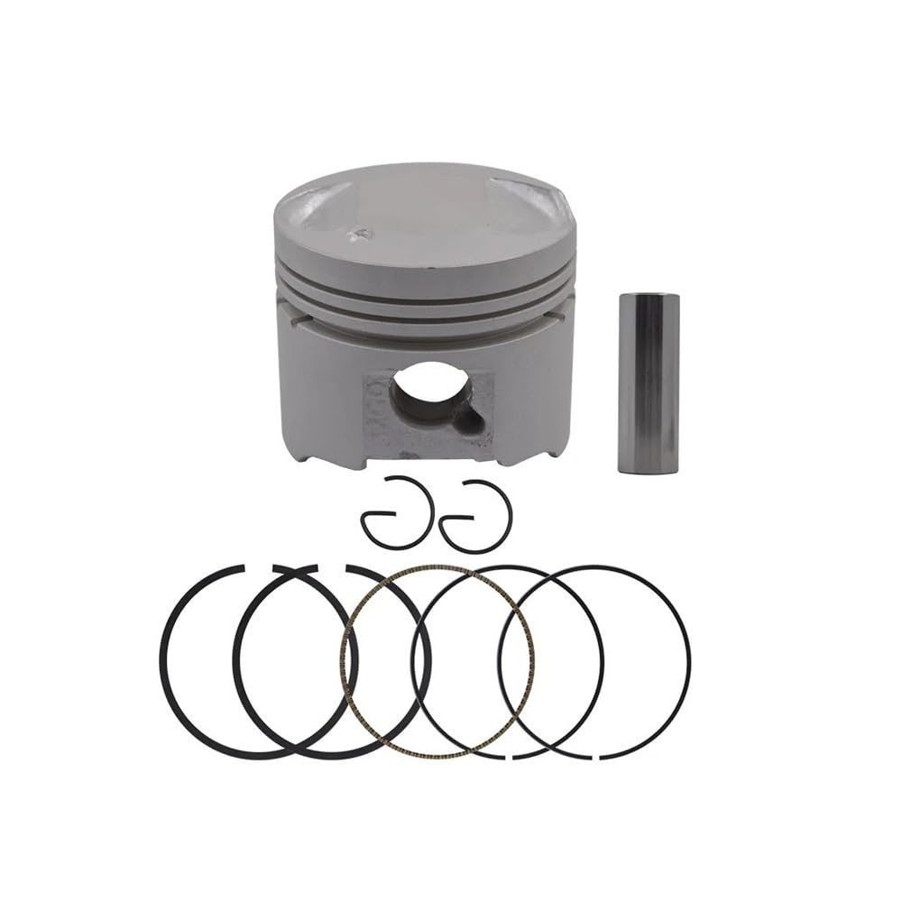 Motorrad-modifiziertes Kolben-Set mit Kolbenring, kompatibel mit Lest-5 V50G V50 UZ50 4T 39 mm 39,25 mm 39,5 mm (Kolben-Set 39,25 mm) von TREUQM