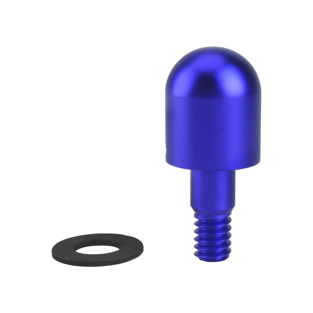 Stoßstangenschutz, kompatibel mit B Fortwo W 451 W451 M7, rund, Stoßstangenschutz, 1 Stück, Blau von TREUQM