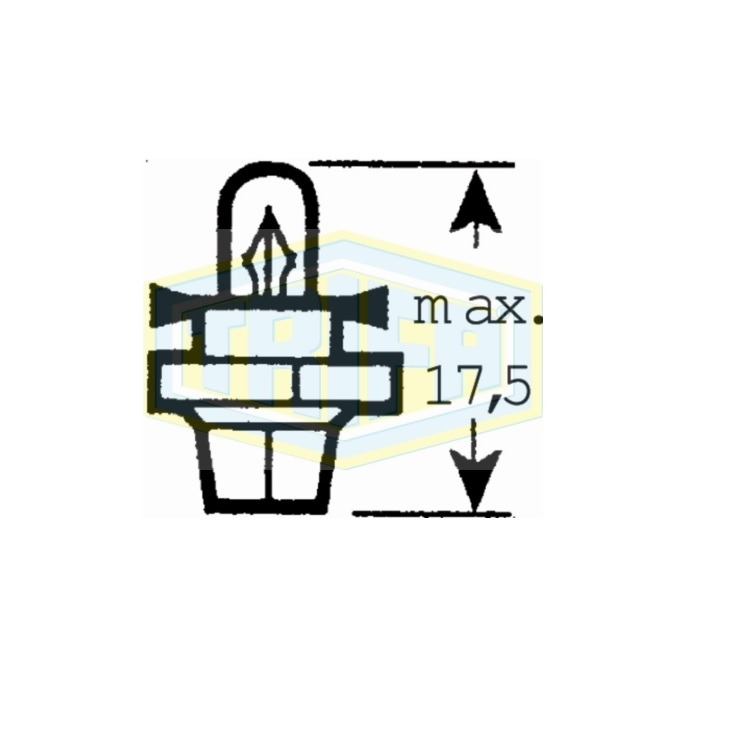 Autolampen Kfz-spezifisch 12V1.2WB8.5D von TRIFA LAMPS