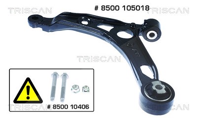 Triscan Lenker, Radaufhängung [Hersteller-Nr. 8500105018] für Fiat, Citroën, Peugeot von TRISCAN