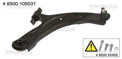 Triscan Lenker, Radaufhängung [Hersteller-Nr. 8500105031] für Nissan, Renault von TRISCAN