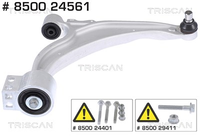 Triscan Lenker, Radaufhängung [Hersteller-Nr. 850024561] für Opel, Vauxhall, Chevrolet von TRISCAN