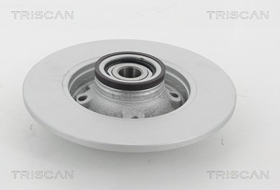 Triscan 1x Bremsscheibe Hinterachse Voll+Radlager+ABS [Hersteller-Nr. 812028124C] für Peugeot, Citroën von TRISCAN