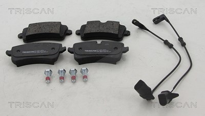 Triscan Bremsbeläge hinten (Satz) [Hersteller-Nr. 811029168] für Audi von TRISCAN