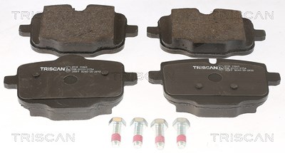 Triscan Bremsbeläge hinten (Satz) [Hersteller-Nr. 811011043] für BMW von TRISCAN