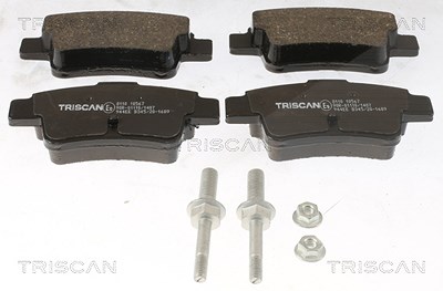 Triscan Bremsbeläge hinten (Satz) [Hersteller-Nr. 811010567] für Abarth, Fiat, Jaguar, Opel von TRISCAN