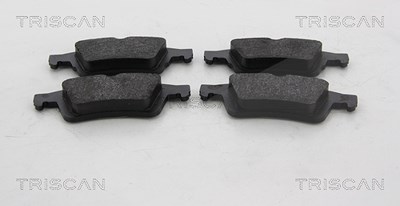 Triscan Bremsbeläge hinten (Satz) [Hersteller-Nr. 811016025] für Ford von TRISCAN
