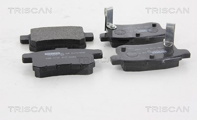 Triscan Bremsbeläge hinten (Satz) [Hersteller-Nr. 811040063] für Honda von TRISCAN