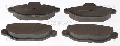 Triscan Bremsbeläge vorne (Satz) [Hersteller-Nr. 811015025] für Fiat, Lancia von TRISCAN