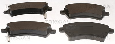 Triscan Bremsbeläge vorne (Satz) [Hersteller-Nr. 811013058] für Toyota von TRISCAN