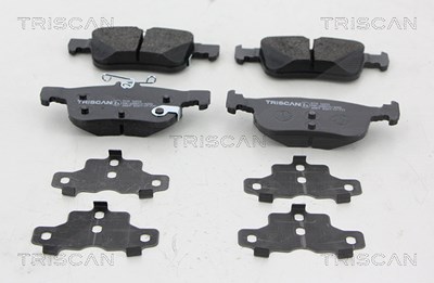 Triscan Bremsbeläge hinten (Satz) [Hersteller-Nr. 811016033] für Ford, Ford Usa von TRISCAN