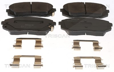 Triscan Bremsbeläge vorne (Satz) [Hersteller-Nr. 811043043] für Hyundai, Kia von TRISCAN