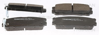 Triscan Bremsbelagsatz, Scheibenbremse [Hersteller-Nr. 811010516] für Isuzu, Opel von TRISCAN