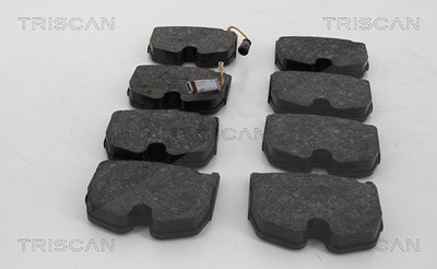 Triscan Bremsbelagsatz, Scheibenbremse [Hersteller-Nr. 811023044] für Mercedes-Benz von TRISCAN