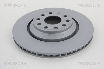 Triscan 1x Bremsscheibe Hinterachse Belüftet [Hersteller-Nr. 8120291002C] für Audi, Cupra, Seat, Skoda, VW von TRISCAN