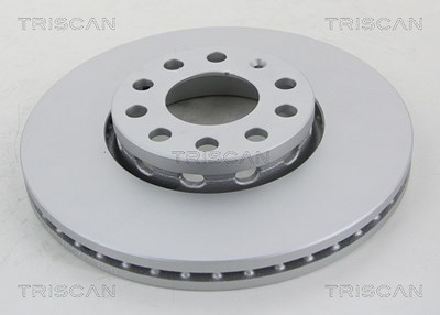 Triscan 1x Bremsscheibe Vorderachse Belüftet [Hersteller-Nr. 812029108C] für Audi, Seat, Skoda, VW von TRISCAN