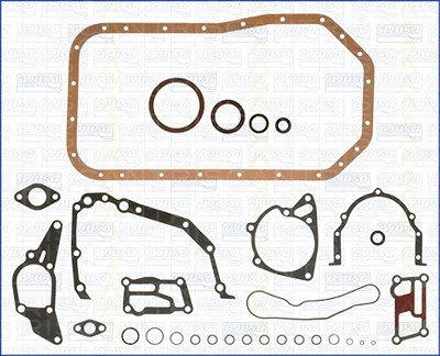 Triscan Dichtungssatz, Kurbelgehäuse [Hersteller-Nr. 595-4216] für Hyundai, Mitsubishi von TRISCAN