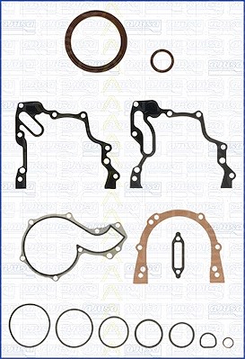 Triscan Dichtungssatz, Kurbelgehäuse [Hersteller-Nr. 595-8598] für Seat, Skoda, VW von TRISCAN