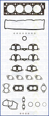 Triscan Dichtungssatz, Zylinderkopf [Hersteller-Nr. 598-5512] für Citroën, Peugeot von TRISCAN