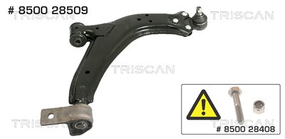 Triscan Lenker, Radaufhängung [Hersteller-Nr. 850028509] für Citroën, Peugeot von TRISCAN