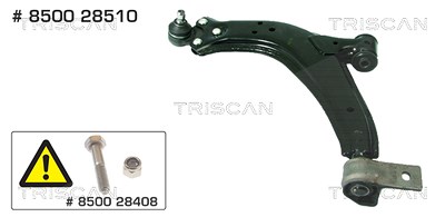 Triscan Lenker, Radaufhängung [Hersteller-Nr. 850028510] für Citroën, Peugeot von TRISCAN
