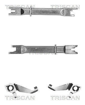 Triscan Nachsteller, Trommelbremse [Hersteller-Nr. 8105103015] für Honda, Suzuki von TRISCAN