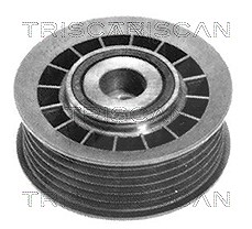 Triscan Umlenk-/Führungsrolle, Keilrippenriemen [Hersteller-Nr. 8641231003] für Daewoo, Mercedes-Benz, Ssangyong von TRISCAN