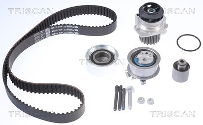 Triscan Wasserpumpe + Zahnriemensatz [Hersteller-Nr. 8647290015] für Audi, Chrysler, Dodge, Jeep, Mitsubishi, Seat, Skoda, VW von TRISCAN