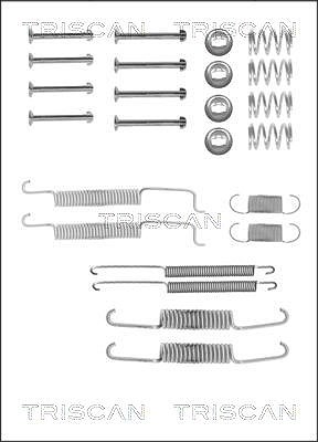 Triscan Zubehörsatz, Bremsbacken [Hersteller-Nr. 8105292421] für Seat, Audi, Skoda, VW von TRISCAN