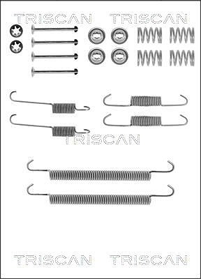 Triscan Zubehörsatz, Bremsbacken [Hersteller-Nr. 8105112581] für BMW von TRISCAN