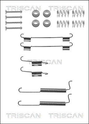 Triscan Zubehörsatz, Bremsbacken [Hersteller-Nr. 8105212001] für Gm Korea, Chevrolet von TRISCAN