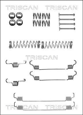 Triscan Zubehörsatz, Bremsbacken [Hersteller-Nr. 8105282570] für Citroën, Ds, Opel, Peugeot von TRISCAN