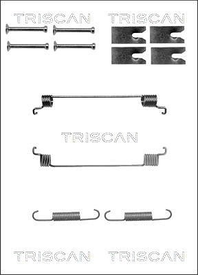 Triscan Zubehörsatz, Bremsbacken 203x38 [Hersteller-Nr. 8105152562] für Lancia, Mazda, Citroën, Fiat, Opel, Peugeot, Piaggio von TRISCAN