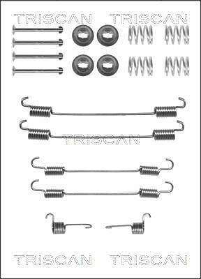 Triscan Zubehörsatz, Bremsbacken [Hersteller-Nr. 8105102579] für Mercedes-Benz, Nissan, Peugeot, Renault, Dacia, Citroën, Ds, Lada von TRISCAN