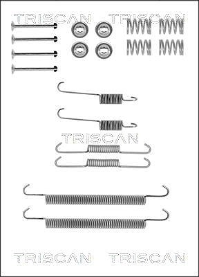 Triscan Zubehörsatz, Bremsbacken [Hersteller-Nr. 8105102582] für Renault, Peugeot, Citroën von TRISCAN