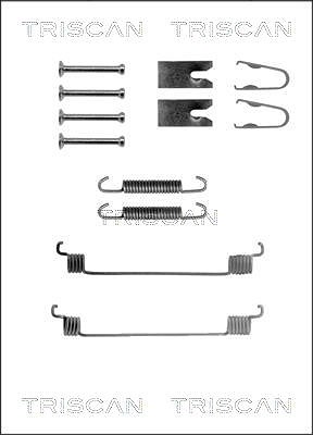 Triscan Zubehörsatz, Bremsbacken [Hersteller-Nr. 8105102590] für Ford, Mazda von TRISCAN