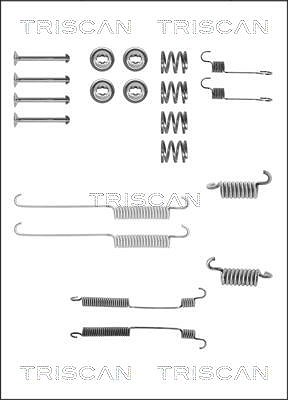 Triscan Zubehörsatz, Bremsbacken [Hersteller-Nr. 8105162036] für Ford von TRISCAN