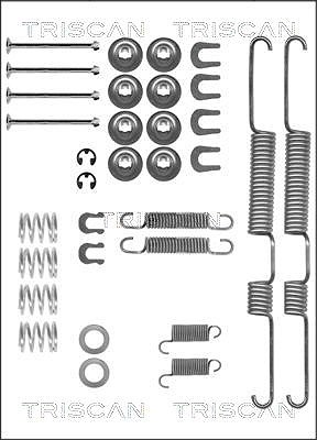 Triscan Zubehörsatz, Bremsbacken [Hersteller-Nr. 8105102571] für VW, Toyota von TRISCAN