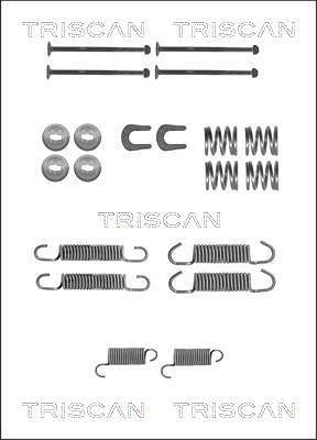 Triscan Zubehörsatz, Bremsbacken [Hersteller-Nr. 8105102606] für Nissan, Toyota von TRISCAN