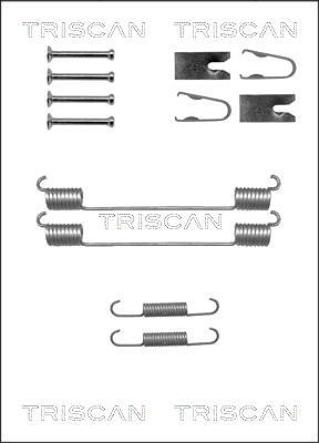 Triscan Zubehörsatz, Bremsbacken [Hersteller-Nr. 8105102612] für Audi, Fiat, Mercedes-Benz, Opel, Renault, Seat, Skoda, Smart, VW von TRISCAN