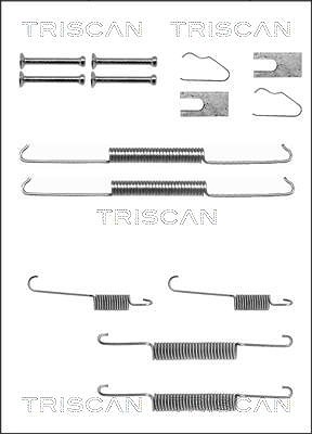 Triscan Zubehörsatz, Bremsbacken [Hersteller-Nr. 8105112513] für BMW von TRISCAN