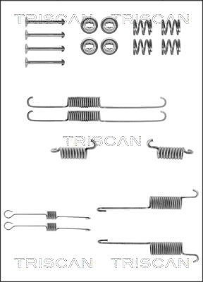 Triscan Zubehörsatz, Bremsbacken [Hersteller-Nr. 8105162283] für Ford von TRISCAN