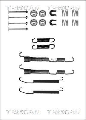 Triscan Zubehörsatz, Bremsbacken [Hersteller-Nr. 8105422580] für Mitsubishi von TRISCAN