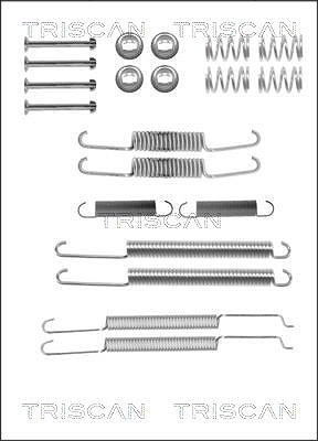 Triscan Zubehörsatz, Bremsbacken [Hersteller-Nr. 8105292574] für Seat, Skoda, VW von TRISCAN