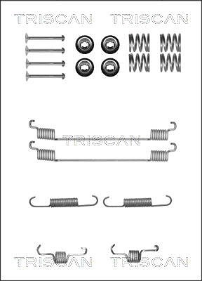 Triscan Zubehörsatz, Bremsbacken [Hersteller-Nr. 8105232589] für Smart von TRISCAN