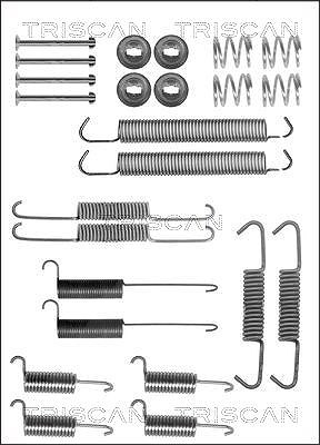 Triscan Zubehörsatz, Bremsbacken [Hersteller-Nr. 8105292573] für VW von TRISCAN