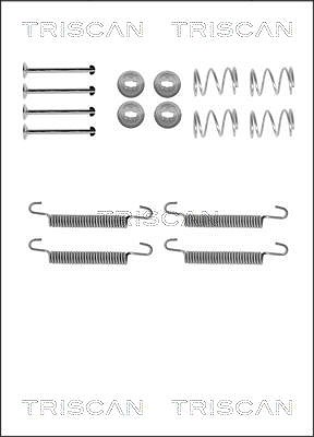 Triscan Zubehörsatz, Feststellbremsbacken [Hersteller-Nr. 8105242570] für Opel, Vauxhall von TRISCAN