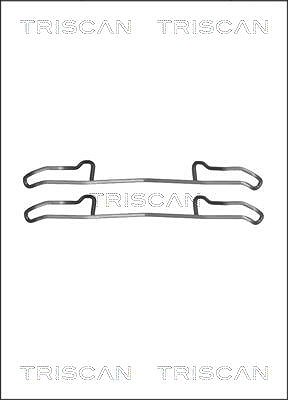 Triscan Zubehörsatz, Scheibenbremsbelag [Hersteller-Nr. 8105241536] für Daewoo, Opel von TRISCAN